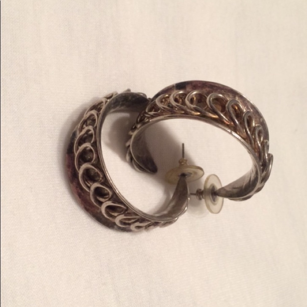 Sterling silver earrings